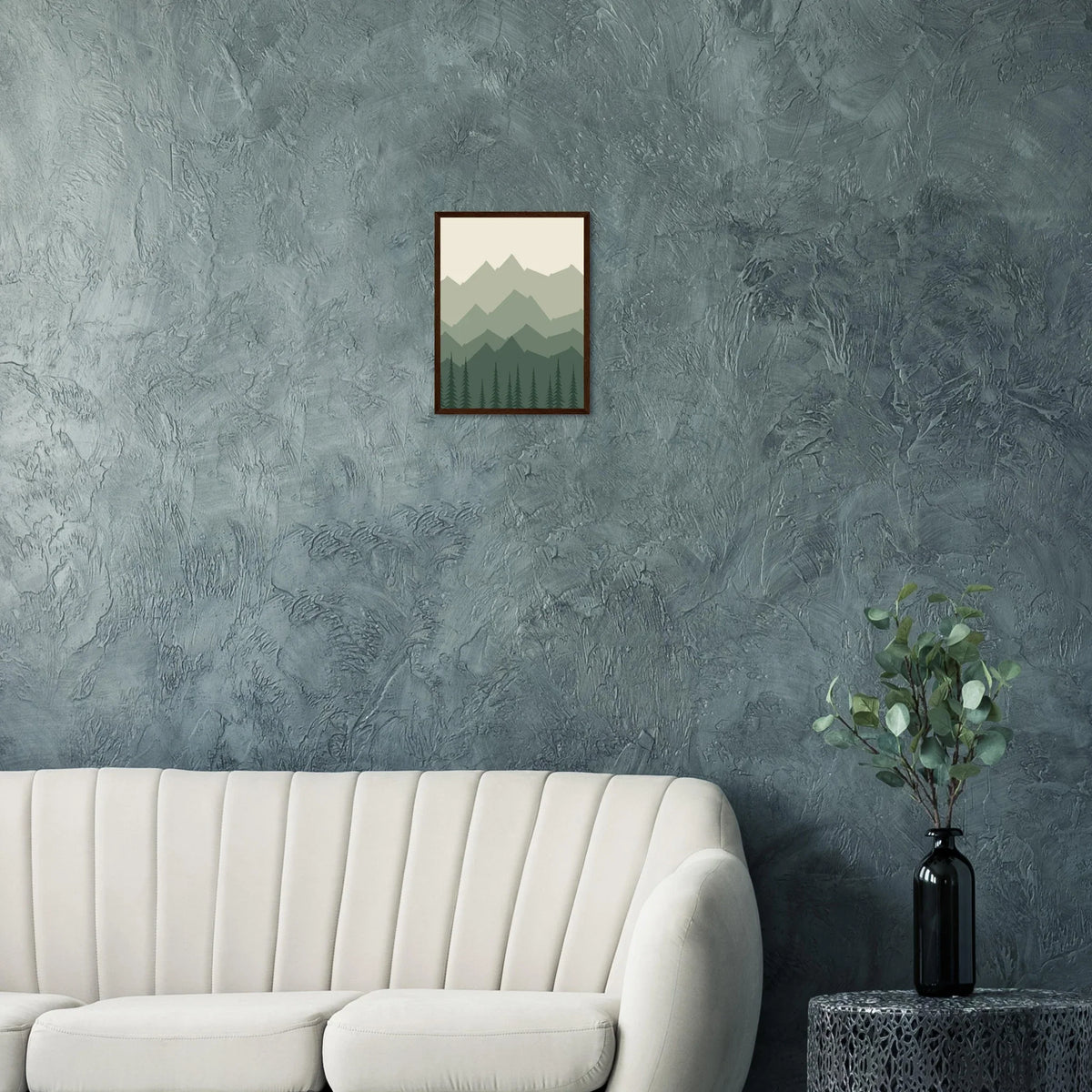 Mistbound Mountains — ClassiqueNest framed wall art