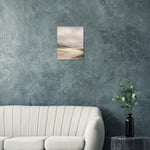 Amber Horizon neutral landscape printed on brushed aluminium — product image 2