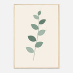 Olive Sprig minimalist botanical framed wall art with olive and sage leaves — product image 22