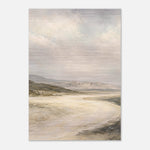 Amber Horizon neutral landscape printed on brushed aluminium — product image 7