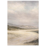 Amber Horizon neutral landscape printed on brushed aluminium — product image 6