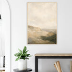 Earthtone Stillness neutral abstract framed wall art in warm earthy tones — product image 28