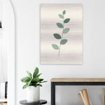 Eucalyptus Spray sage botanical wall art printed on brushed aluminium — product image 13
