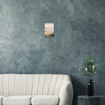 Amber Earth atmospheric abstract artwork printed on brushed aluminium — product image 5