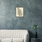 Amber Botanicals green and amber botanical framed wall art — product image 3