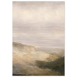 Amber Earth atmospheric abstract artwork printed on brushed aluminium — product image 6