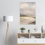Amber Horizon neutral landscape printed on brushed aluminium — product image 10