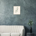 Olive Branch minimalist olive foliage botanical framed wall art — product image 7