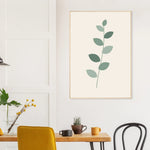 Olive Sprig minimalist botanical framed wall art with olive and sage leaves — product image 29