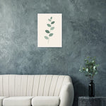 Olive Sprig minimalist botanical framed wall art with olive and sage leaves — product image 8