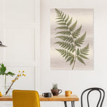 Amber Fern botanical wall art printed on brushed aluminium — product image 14