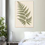 Amber Botanicals green and amber botanical framed wall art — product image 27
