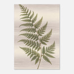 Amber Fern botanical wall art printed on brushed aluminium — product image 7