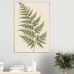 Amber Botanicals green and amber botanical framed wall art — product image 24