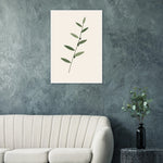 Olive Branch minimalist olive foliage botanical framed wall art — product image 12