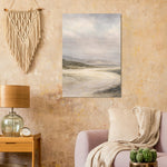 Amber Horizon neutral landscape printed on brushed aluminium — product image 11