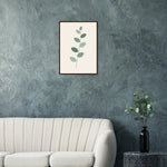 Olive Sprig minimalist botanical framed wall art with olive and sage leaves — product image 18