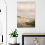 Amber Earth atmospheric abstract artwork printed on brushed aluminium — product image 13