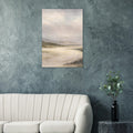Amber Horizon neutral landscape printed on brushed aluminium — product image 1