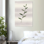 Olive Branch botanical wall art printed on brushed aluminium — product image 12