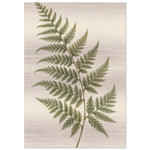 Amber Fern botanical wall art printed on brushed aluminium — product image 6