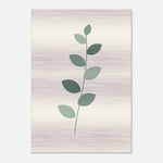 Eucalyptus Spray sage botanical wall art printed on brushed aluminium — product image 7