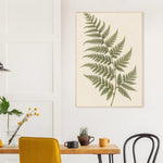 Amber Botanicals green and amber botanical framed wall art — product image 29