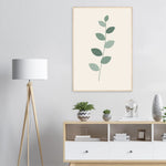 Olive Sprig minimalist botanical framed wall art with olive and sage leaves — product image 25