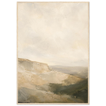 Earthtone Stillness neutral abstract framed wall art in warm earthy tones — product image 21