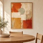 terra-interlude — framed room styling illustration; digital artwork only, frame and furnishings excluded