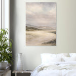 Amber Horizon neutral landscape printed on brushed aluminium — product image 12