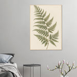 Amber Botanicals green and amber botanical framed wall art — product image 23