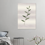 Olive Branch botanical wall art printed on brushed aluminium — product image 8