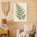Amber Botanicals green and amber botanical framed wall art — product image 26